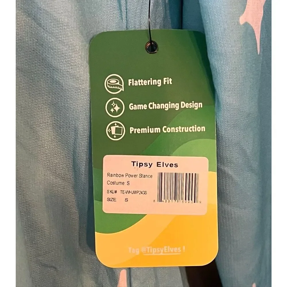 Tipsy Elves Funny Rainbows Men's Halloween Costume - Small - Picture 5 of 8